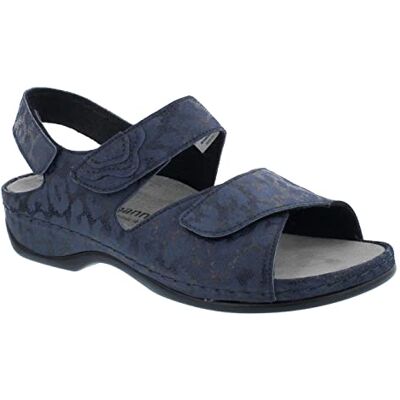 Berkemann Rina, Sandalia Mujer, Azul Pantera, 42 2/3 EU Berkemann Rina, Sandalia Mujer, Azul Pantera, 42 2/3 EU