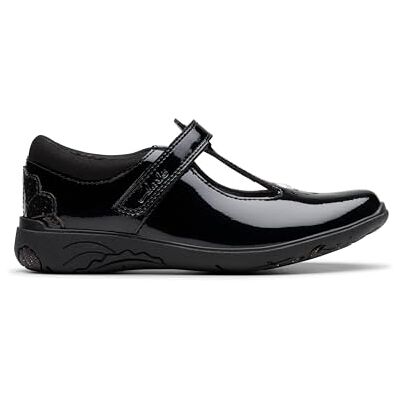 Clarks 261783177, Chicas, Black Pat, Clarks 261783177, Chicas, Black Pat,