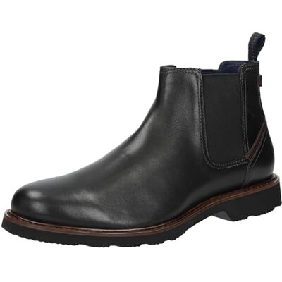 Sioux Dilip-717-h, Oxford Plano Hombre, Negro, 42 EU Ancho Sioux Dilip-717-h, Oxford Plano Hombre, Negro, 42 EU Ancho