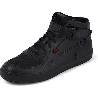 Kickers Tovni Hi Mix Zapatos de Malla para Hombre, Black, 42 EU Kickers Tovni Hi Mix Zapatos de Malla para Hombre, Black, 42 EU