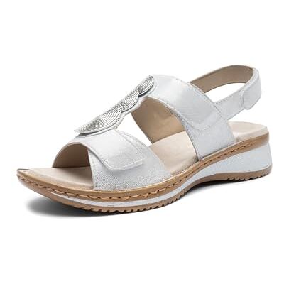 ARA Hawái, Sandalia Mujer, Blanco, 35 EU ARA Hawái, Sandalia Mujer, Blanco, 35 EU