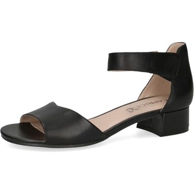 CAPRICE Mujer , Sandalia con talón, Color Negro, 37.5 EU CAPRICE Mujer , Sandalia con talón, Color Negro, 37.5 EU