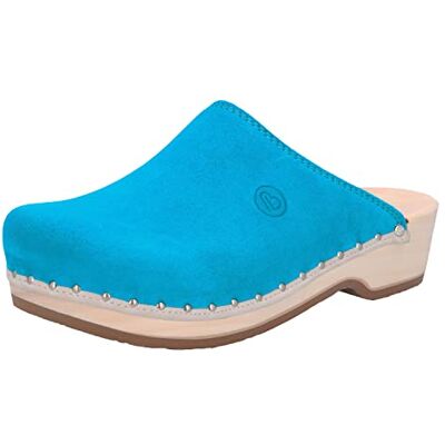 Berkemann Zapatillas Unisex de Madera Natural, Aguamarina, 36 1/3 EU Berkemann Zapatillas Unisex de Madera Natural, Aguamarina, 36 1/3 EU