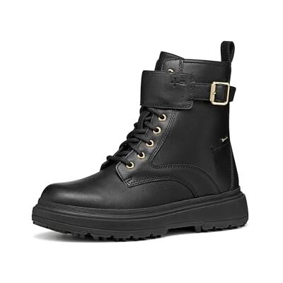 Geox D Lamidie + Grip ABX, Bota de Tobillo Mujer, Negro, 39 EU Geox D Lamidie + Grip ABX, Bota de Tobillo Mujer, Negro, 39 EU