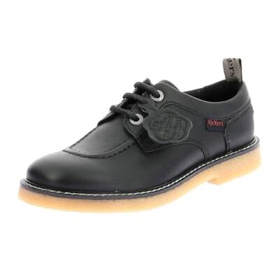 Kickers Kick Levy, Oxford Plano Mujer, Negro Sem Miel, 37 EU Kickers Kick Levy, Oxford Plano Mujer, Negro Sem Miel, 37 EU