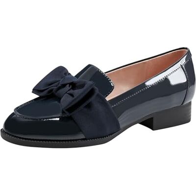 Bandolino Lindio, Mocasín Mujer, Navy Patent 402, 38.5 EU Bandolino Lindio, Mocasín Mujer, Navy Patent 402, 38.5 EU