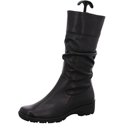 Semler Daniela- Botas clásicas de cuero para mujer, Negro, 40 EU Semler Daniela- Botas clásicas de cuero para mujer, Negro, 40 EU