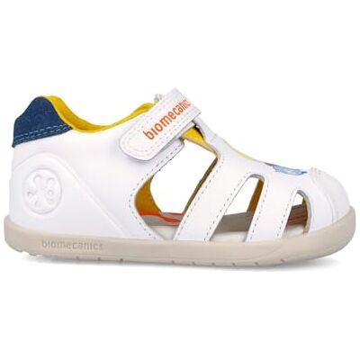 Biomecanics Sandalias con Doble Cierre Blancas Infantil Talla 22 Biomecanics Sandalias con Doble Cierre Blancas Infantil Talla 22