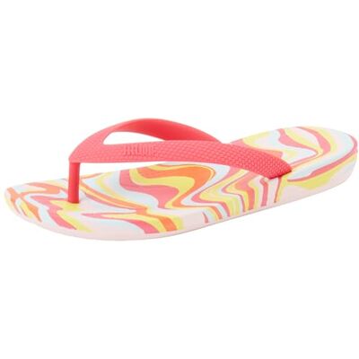 Fitflop iQUSHION Kids Junior Swirly Ergonomic Flip-Flops, Sandalia, Pink, 35 EU Fitflop iQUSHION Kids Junior Swirly Ergonomic Flip-Flops, Sandalia, Pink, 35 EU