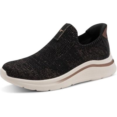 Tamaris Comfort Slip On Zapatillas Deportivas para Mujer, Color Negro, Talla 39 EU Tamaris Comfort Slip On Zapatillas Deportivas para Mujer, Color Negro, Talla 39 EU