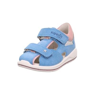 Superfit Sandalia Boomerang para niña 1-000864, Azul Claro Rosa 8400, 20 EU Superfit Sandalia Boomerang para niña 1-000864, Azul Claro Rosa 8400, 20 EU