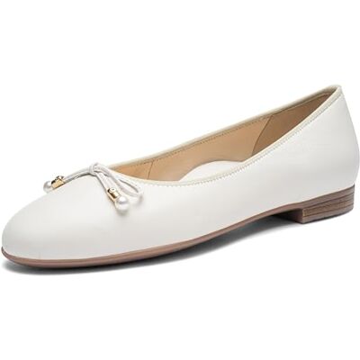 ARA Cerdeña, Zapatos Tipo Ballet Mujer, Crema, 39 EU ARA Cerdeña, Zapatos Tipo Ballet Mujer, Crema, 39 EU
