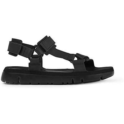 Camper Sandalias para hombre Oruga-k100416, Negro 011, 43 EU Camper Sandalias para hombre Oruga-k100416, Negro 011, 43 EU