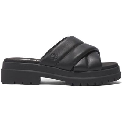 Timberland SLIDE SANDAL BLK FULL GRAIN 070 MUJER Timberland SLIDE SANDAL BLK FULL GRAIN 070 MUJER