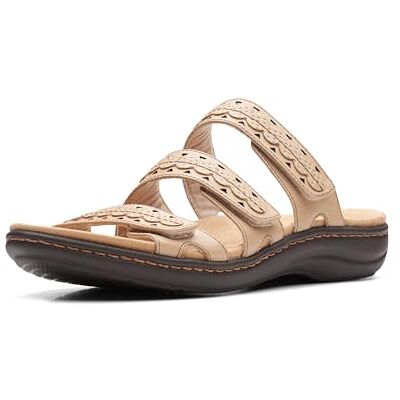 Clarks Laurieann Cove, Sandalias Planas Mujer, Piel Arena, 39 EU Clarks Laurieann Cove, Sandalias Planas Mujer, Piel Arena, 39 EU