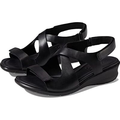 ECCO Felicia Cross, Sandals Mujer, Black, 42 EU ECCO Felicia Cross, Sandals Mujer, Black, 42 EU