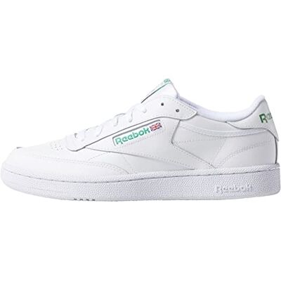 Reebok Club C 85, Zapatillas Hombre, Blanco Int White Navy Int White Navy, 41 EU Reebok Club C 85, Zapatillas Hombre, Blanco Int White Navy Int White Navy, 41 EU