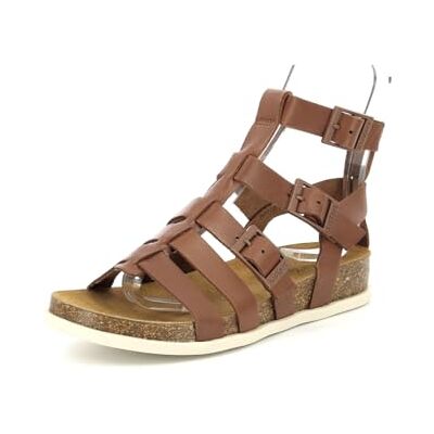 Kickers Kick Alexa, Sandalias Planas Mujer, marrón Claro, 36 EU Kickers Kick Alexa, Sandalias Planas Mujer, marrón Claro, 36 EU
