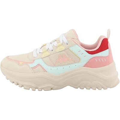 Kappa Supremo , Zapatillas Mujer, Beige Multicolor, 39 EU Kappa Supremo , Zapatillas Mujer, Beige Multicolor, 39 EU