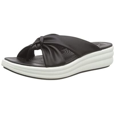 Clarks Drift Ave, Sandalias deslizantes Mujer, Black, 39.5 EU Clarks Drift Ave, Sandalias deslizantes Mujer, Black, 39.5 EU