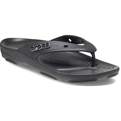 Crocs Unisex Adulto Classic Flip Chancla de dedo, Black, 36/37 EU Crocs Unisex Adulto Classic Flip Chancla de dedo, Black, 36/37 EU