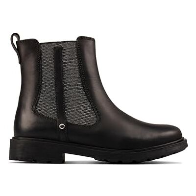 Clarks Botas unisex para niños Astrol Orin K Chelsea, piel negra, 38 EU Weit Clarks Botas unisex para niños Astrol Orin K Chelsea, piel negra, 38 EU Weit