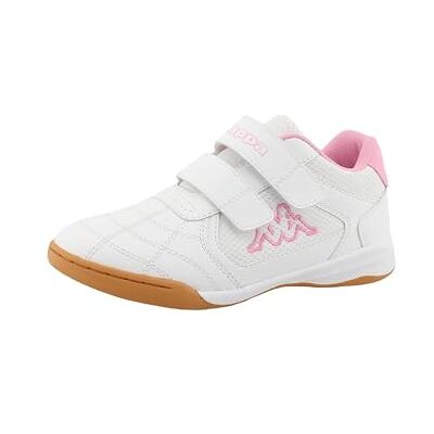 Kappa Zapatillas de Interior para niños, Color Negro y Amarillo neón , Rosa Blanca., 32 EU Kappa Zapatillas de Interior para niños, Color Negro y Amarillo neón , Rosa Blanca., 32 EU