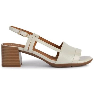 Geox Sandalia D New MARYKARMEN A Heeled para mujer, LT Sand, 39 EU, Lt Sand, 39 EU Geox Sandalia D New MARYKARMEN A Heeled para mujer, LT Sand, 39 EU, Lt Sand, 39 EU