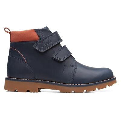 Clarks Heath Strap K, Combat Boot Bebé-Niños, Navy, 26 EU Clarks Heath Strap K, Combat Boot Bebé-Niños, Navy, 26 EU