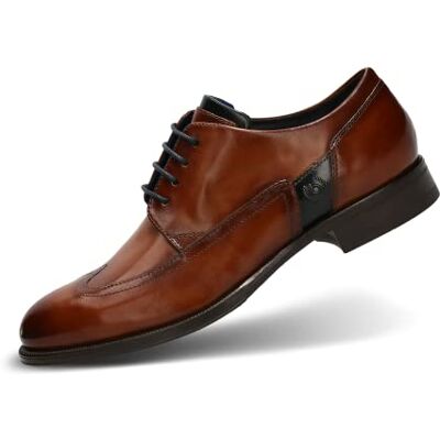 bugatti Marillo, Cordones Hombre, coñac, 42 EU bugatti Marillo, Cordones Hombre, coñac, 42 EU