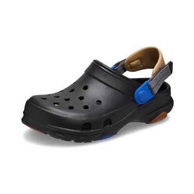 Crocs Unisex Niño All Terrain Clog T Zueco, Black/Gum, 19/20 EU Crocs Unisex Niño All Terrain Clog T Zueco, Black/Gum, 19/20 EU