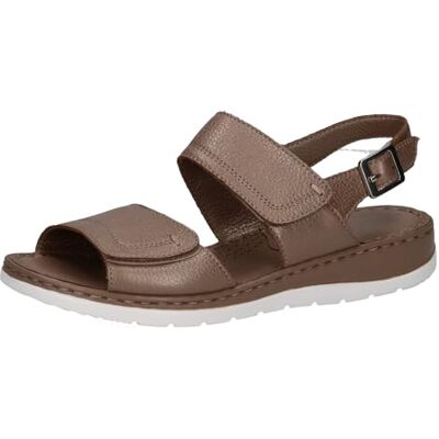 CAPRICE Sandalias de cuña para mujer , color topo Perlato, talla 39 EU CAPRICE Sandalias de cuña para mujer , color topo Perlato, talla 39 EU