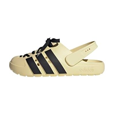 Adidas Unisex adulto ADILETTE 2.0 CLOG, warm vanilla/core black/gold met., 46 EU Adidas Unisex adulto ADILETTE 2.0 CLOG, warm vanilla/core black/gold met., 46 EU
