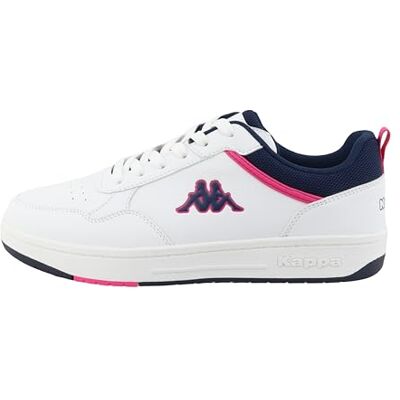 Kappa Supremo , Zapatillas Mujer, White Navy Pink, 39 EU Kappa Supremo , Zapatillas Mujer, White Navy Pink, 39 EU