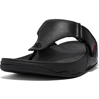 Fitflop 279 Hombre Sandalias de Punta Descubierta, Black (All Black 090), 47 EU Fitflop 279 Hombre Sandalias de Punta Descubierta, Black (All Black 090), 47 EU