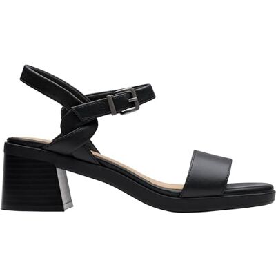 Clarks Jaylan Ray, Sandalia De las mujeres, Black Leather, Clarks Jaylan Ray, Sandalia De las mujeres, Black Leather,