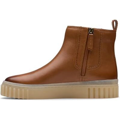 Clarks Premium Mayhill Top Chelsea Bota para mujer, cuero bronceado, 3.5 UK, marrón (Tan Leather), 36.5 EU Clarks Premium Mayhill Top Chelsea Bota para mujer, cuero bronceado, 3.5 UK, marrón (Tan Leather), 36.5 EU