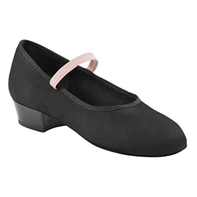 Capezio Zapato de Personaje de la Academia para Mujer con tacón de 1 Pulgada, Color Negro, 10 m Capezio Zapato de Personaje de la Academia para Mujer con tacón de 1 Pulgada, Color Negro, 10 m