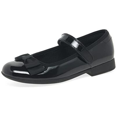 Clarks Niñas Sandalias Punta Cerrada, Negro (Black Pat Black Pat), 24 EU Clarks Niñas Sandalias Punta Cerrada, Negro (Black Pat Black Pat), 24 EU