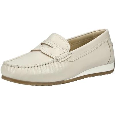 ARA Newport Mocasín p Mujer, Color Crema, Talla 38 EU ARA Newport Mocasín p Mujer, Color Crema, Talla 38 EU