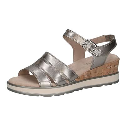 CAPRICE , Sandalias Mujer, Piedra metálica, 39 EU CAPRICE , Sandalias Mujer, Piedra metálica, 39 EU