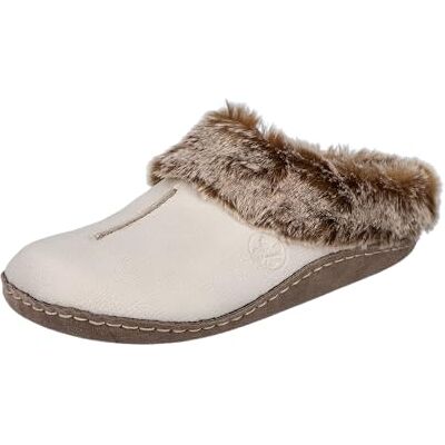 Rieker 66390, Mula Mujer, Beige, 40 EU Rieker 66390, Mula Mujer, Beige, 40 EU
