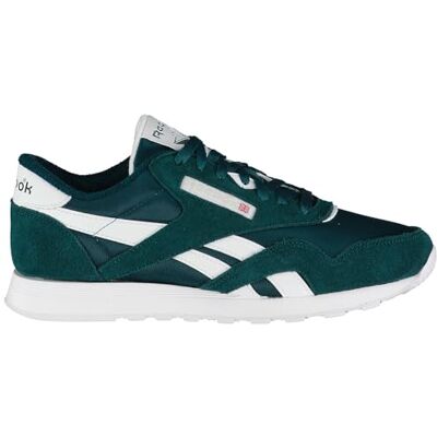 Reebok Zapatillas clásicas Unisex de Nailon, Color Verde Metal/FTWRWHITE/METALGREEN, Talla 36 EU Reebok Zapatillas clásicas Unisex de Nailon, Color Verde Metal/FTWRWHITE/METALGREEN, Talla 36 EU