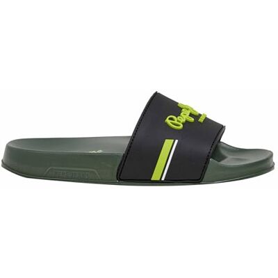 Pepe Jeans Zapatillas Slider Zone B, Verde (Verde Caqui), 38 EU Pepe Jeans Zapatillas Slider Zone B, Verde (Verde Caqui), 38 EU