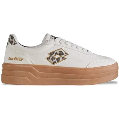 Zapatillas Lotto Blancas con Plataforma en Capas - Zapatilla Zapatillas Lotto Blancas con Plataforma en Capas - Zapatilla