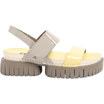 ART Madeira, Sandalias Planas Mujer, Cinder-Pale Yellow, 41 EU ART Madeira, Sandalias Planas Mujer, Cinder-Pale Yellow, 41 EU