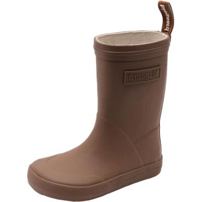 Bisgaard Sko A/S. Barefoot High Rubber Rain Boot, Chocolate, 26 EU Ancho Bisgaard Sko A/S. Barefoot High Rubber Rain Boot, Chocolate, 26 EU Ancho