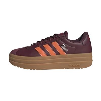 Adidas Mujer VL Court Bold Shoes, Maroon/Dusky Orange/Pure Ruby, 42 EU Adidas Mujer VL Court Bold Shoes, Maroon/Dusky Orange/Pure Ruby, 42 EU