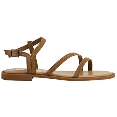 Pepe Jeans Sandalias planas Hayes Folk para mujer, Hide, 7 UK Pepe Jeans Sandalias planas Hayes Folk para mujer, Hide, 7 UK