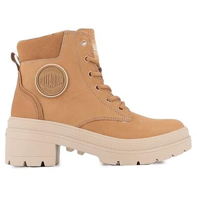 Palladium Pallarise Nbk WL, Botas Cortas al Tobillo Mujer, marrón, 42 EU Palladium Pallarise Nbk WL, Botas Cortas al Tobillo Mujer, marrón, 42 EU